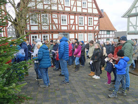 Feier des „Weihnachtsfriedens“ in Naumburg (© Karl-Franz Thiede)